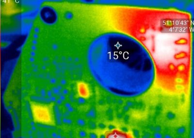 current sensor, thermal imaging camera