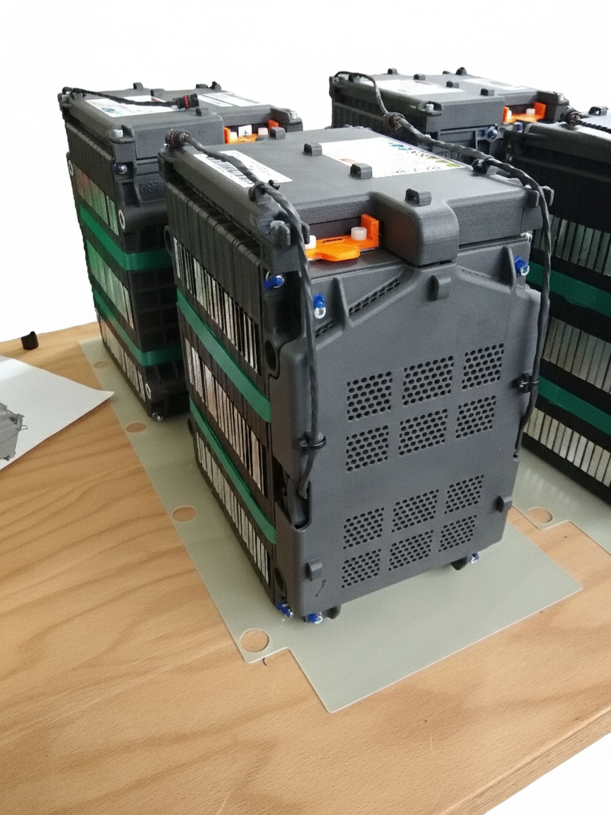 8Ah Module on bench 34